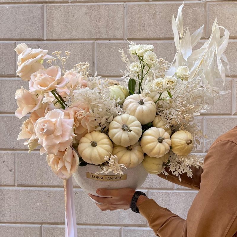 Halloween with Flowers