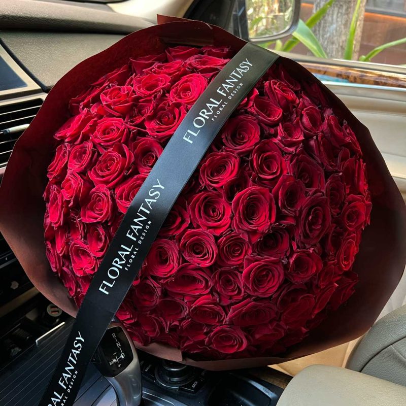 The Ultimate Red Rose Bouquet
