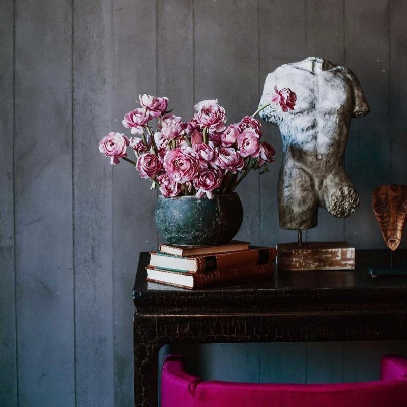 Textured Pink Blooms