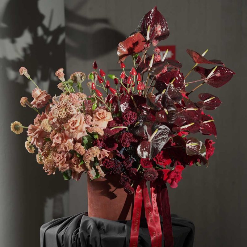 Dark Elegance in Bloom